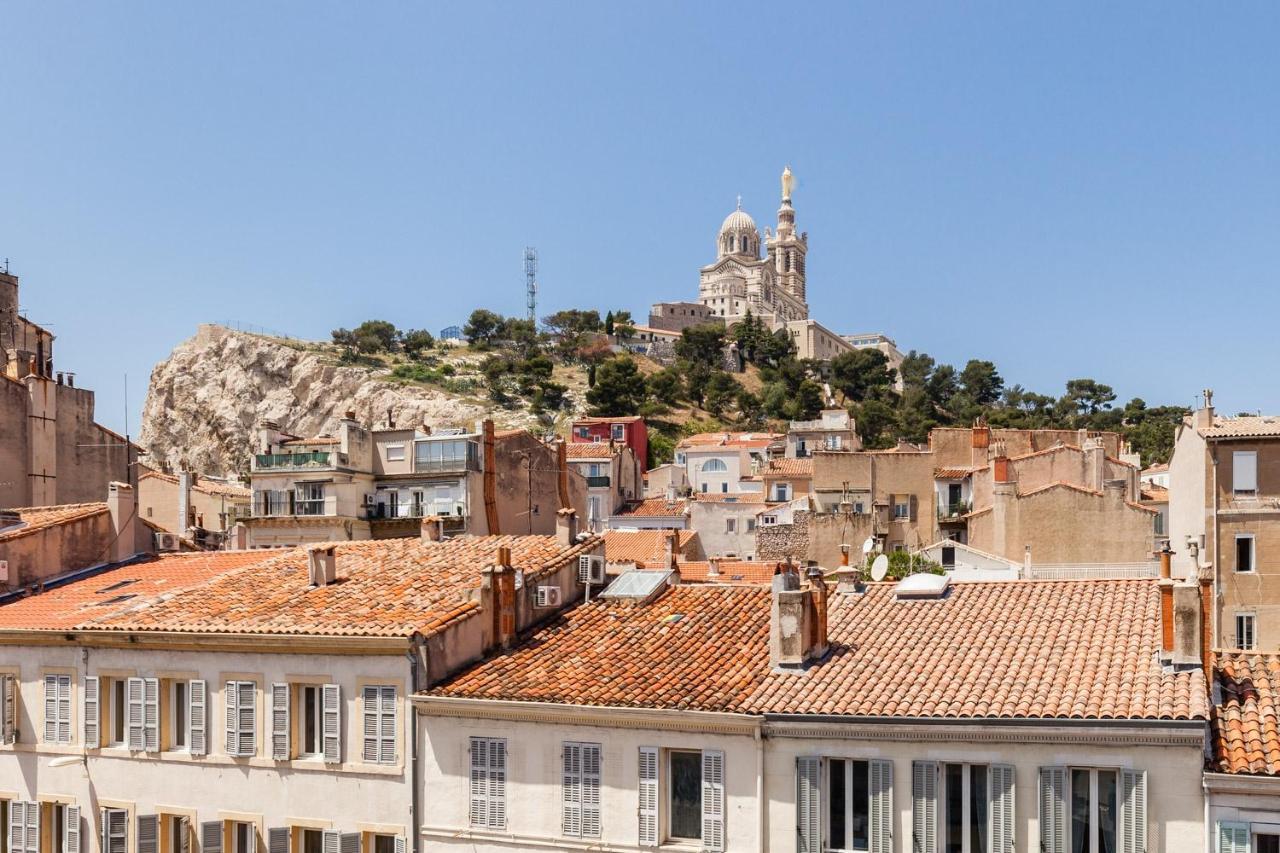 La Bonne Mere - Superbe Appartement Vue Notre Dame Marsella Exterior foto